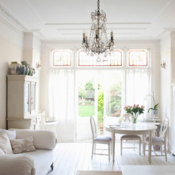 bright room with windows